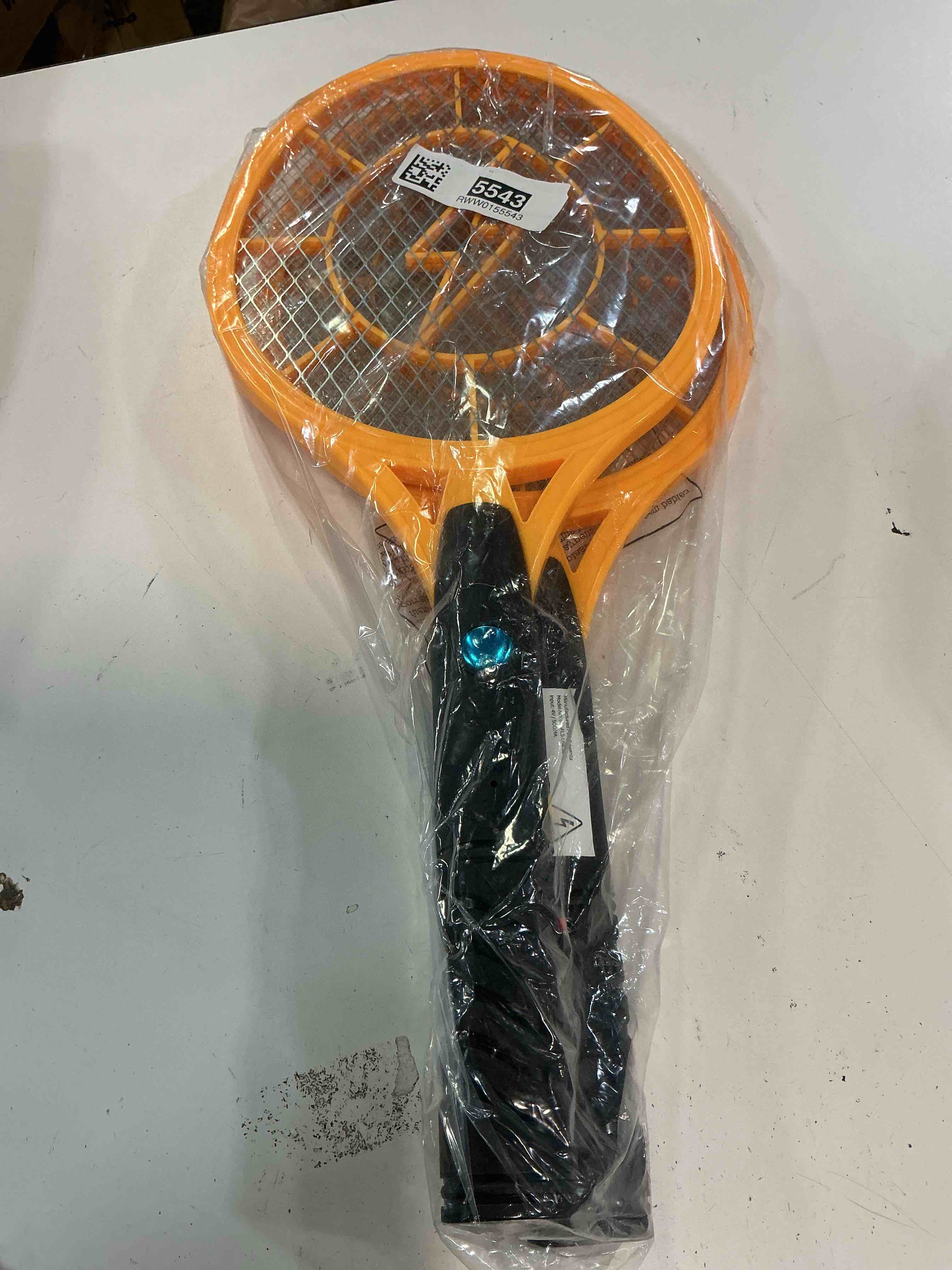 Condition photo showing Good Condition for Electric 4000 Volt Fly Swatter [Set of 2] Handheld Bug Zapper Racket for Indoor/Outdoor - Instant Bug & Mosquito Killer with Attractant LED Light - USB Rechargeable Portable Fly Zapper.