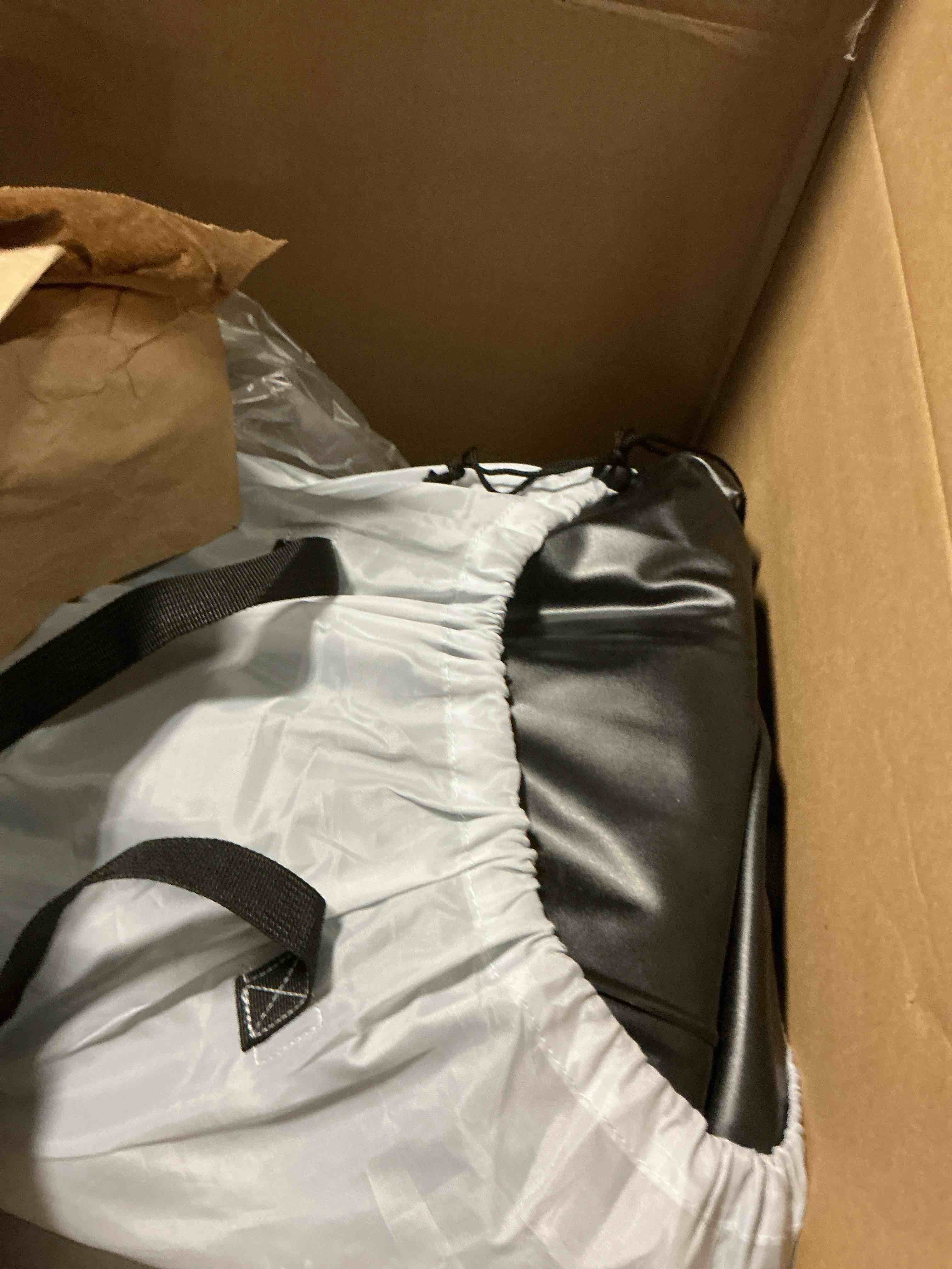 Condition photo showing As Is for OhGeni Queen Air Mattress with Built in Pump, Inflatable Blow Up Mattress 18 Raised Comfort,Upgraded Surface Portable Mattress, Air Bed for Camping, Home and Guest, Colchone Inflable, 650 lbs Max Queen 18''Black(Easy Access Height)