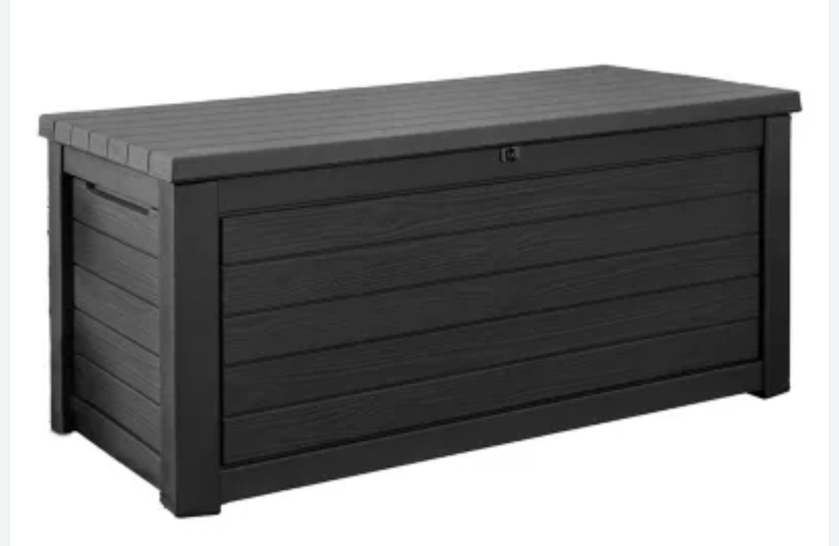 keter 165-gallon resin outdoor deck box