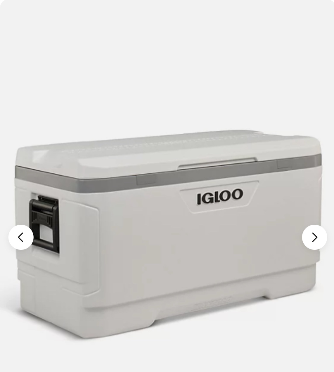 150-qt. maxcold performance cooler ice chest marine fish storage large insulated