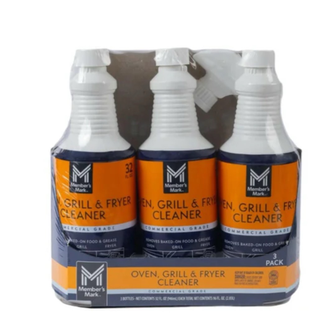 Member's Mark Commercial Oven, Grill and Fryer Cleaner (32 oz, 3-Pack)
