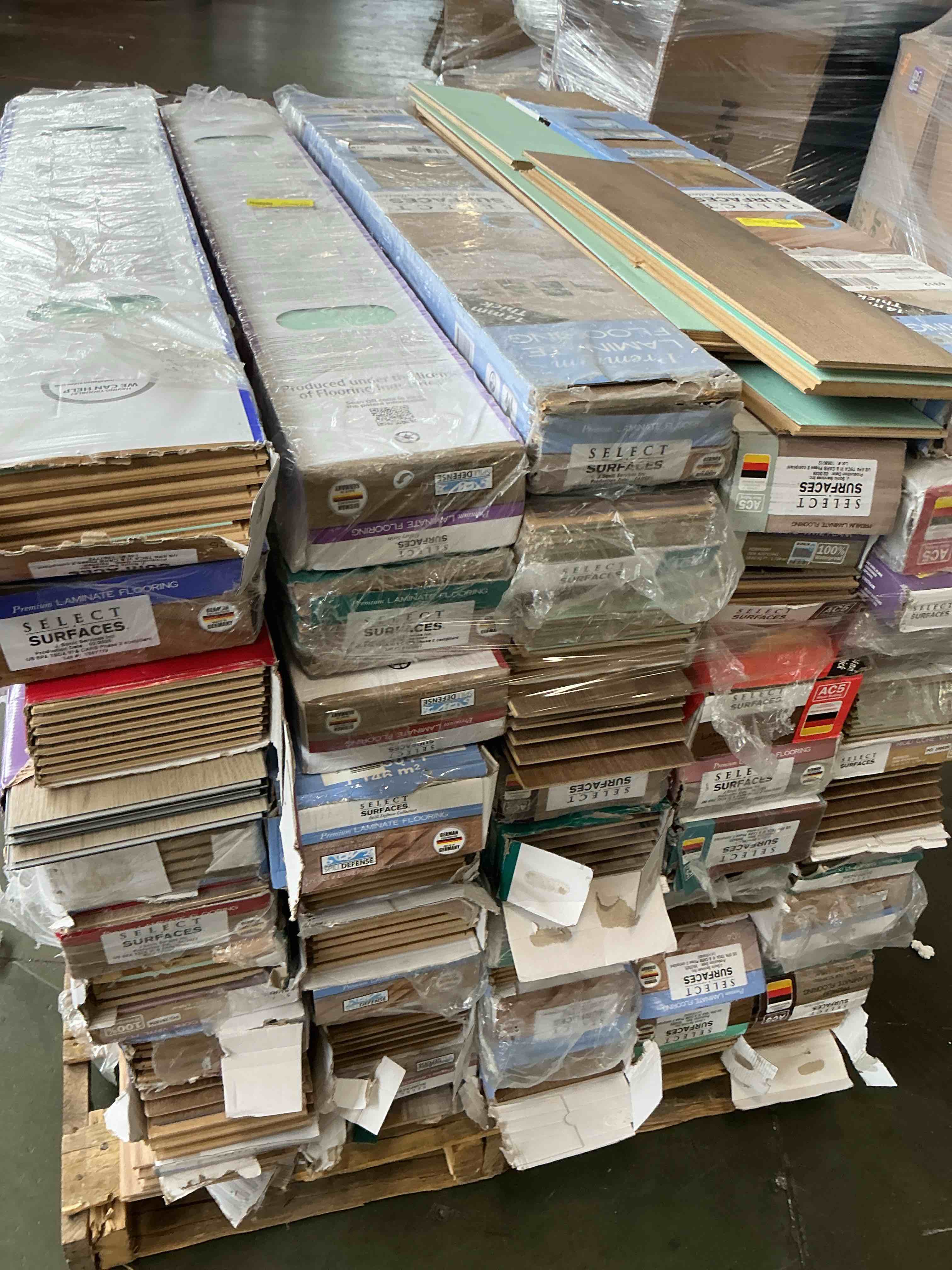 Skid lot with assorted items 
