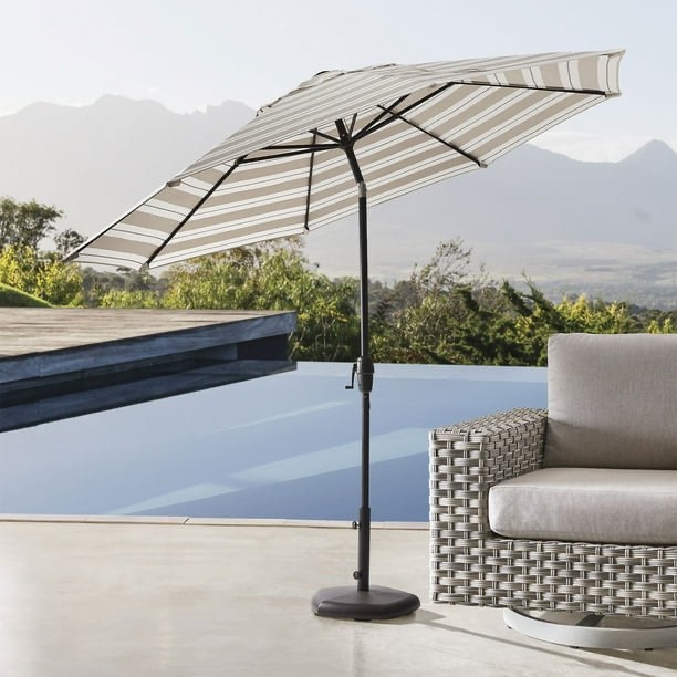 member's mark 6 cabana market umbrella with sunbrella fabric