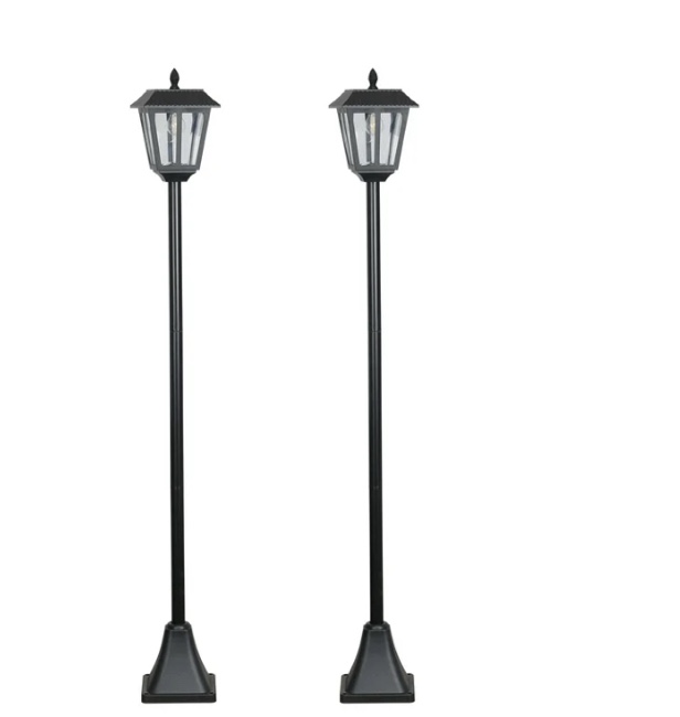 westinghouse solar garden post lamp (2-pack)