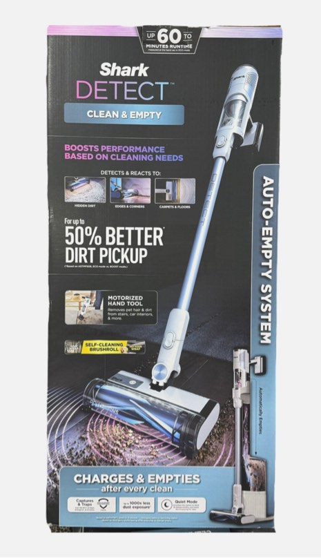  Shark Detect Pro Auto-Empty Bagless Cordless HEPA Filter Stick Vacuum