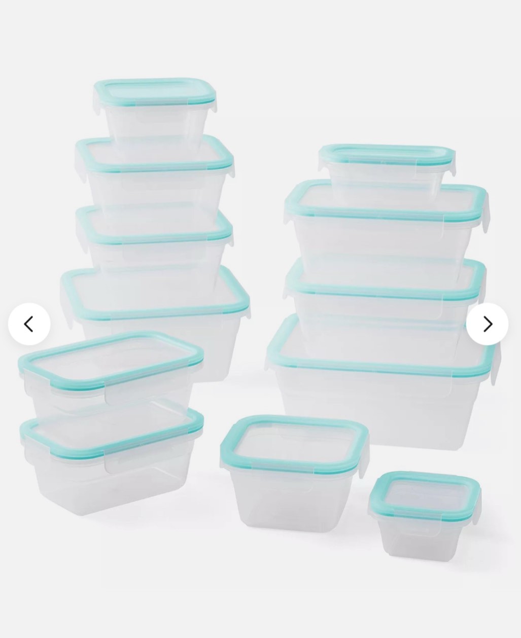  Member's Mark 24-Piece Plastic Food Storage Set