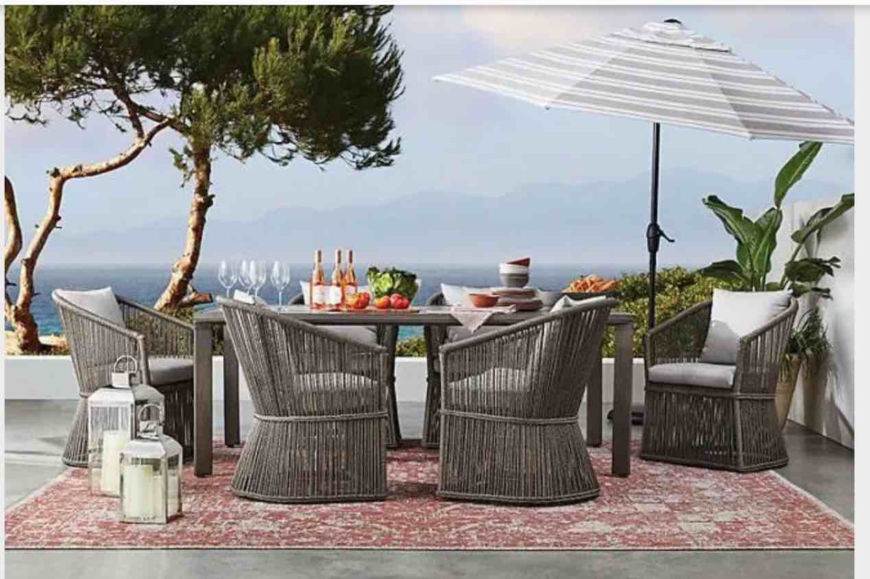(incomplete 6 chair only) Member’s Mark Eli 7-Piece Dining Set