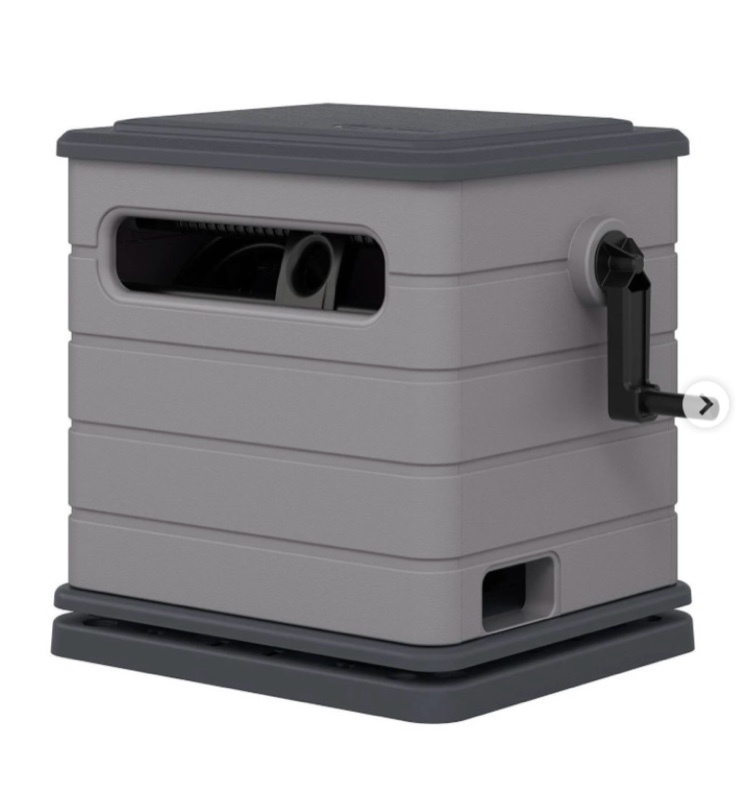  150 ft. swivel hose hideaway® with brass connections  