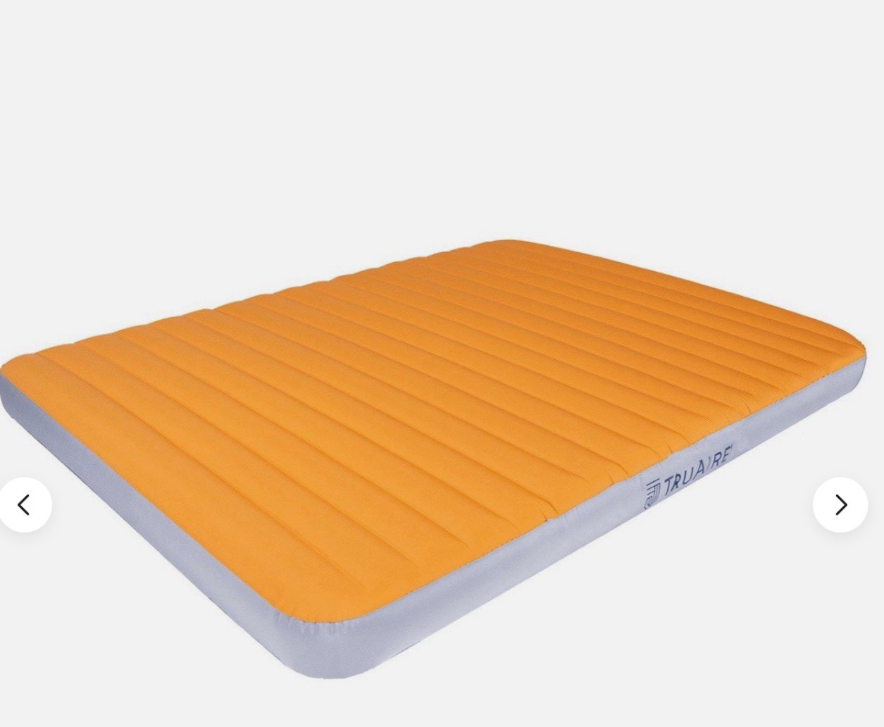  truaire queen size 60” x 80” x 7” durable & light camp mat with usb pump new