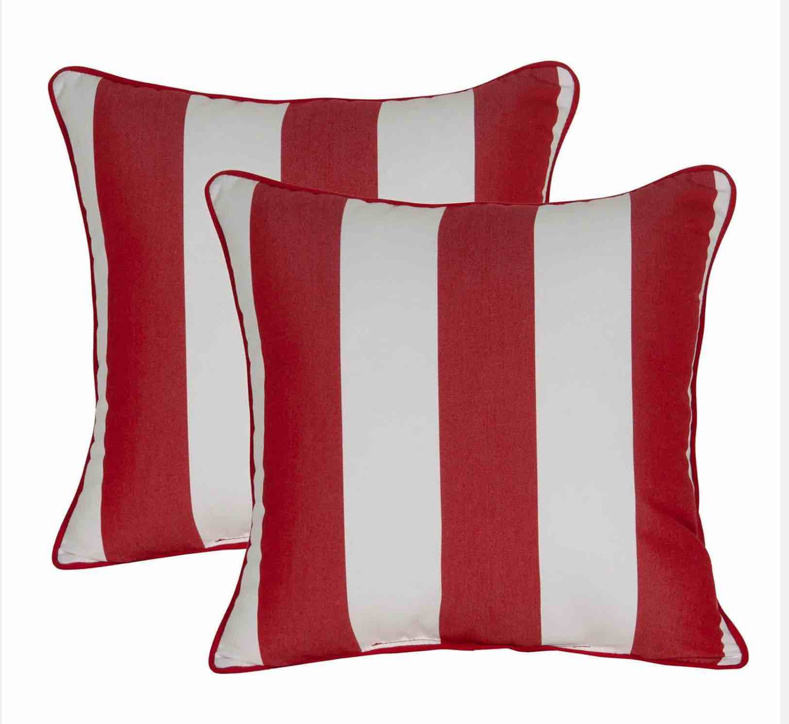 members mark cabana pillows with sunbrella fabric, set of 2