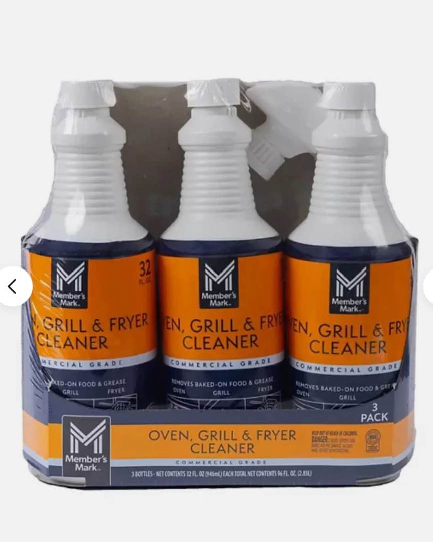  Member's Mark Commercial Oven, Grill and Fryer Cleaner (32 oz., 3 pk.)