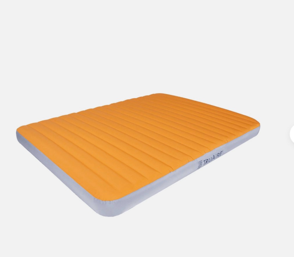  TruAire Queen Size 60” x 80” x 7” Durable & Light Camp Mat With USB Pump