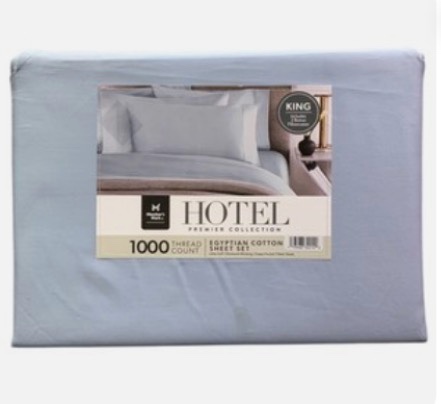  member's mark hotel 1000 thread count egyptian cotton 6 pc sheet set, king size