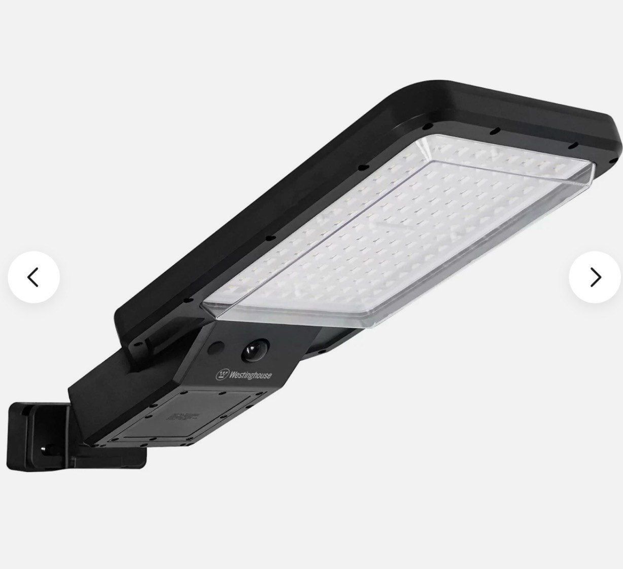  Westinghouse 4000 Lumen Motion Activated Solar Area Light