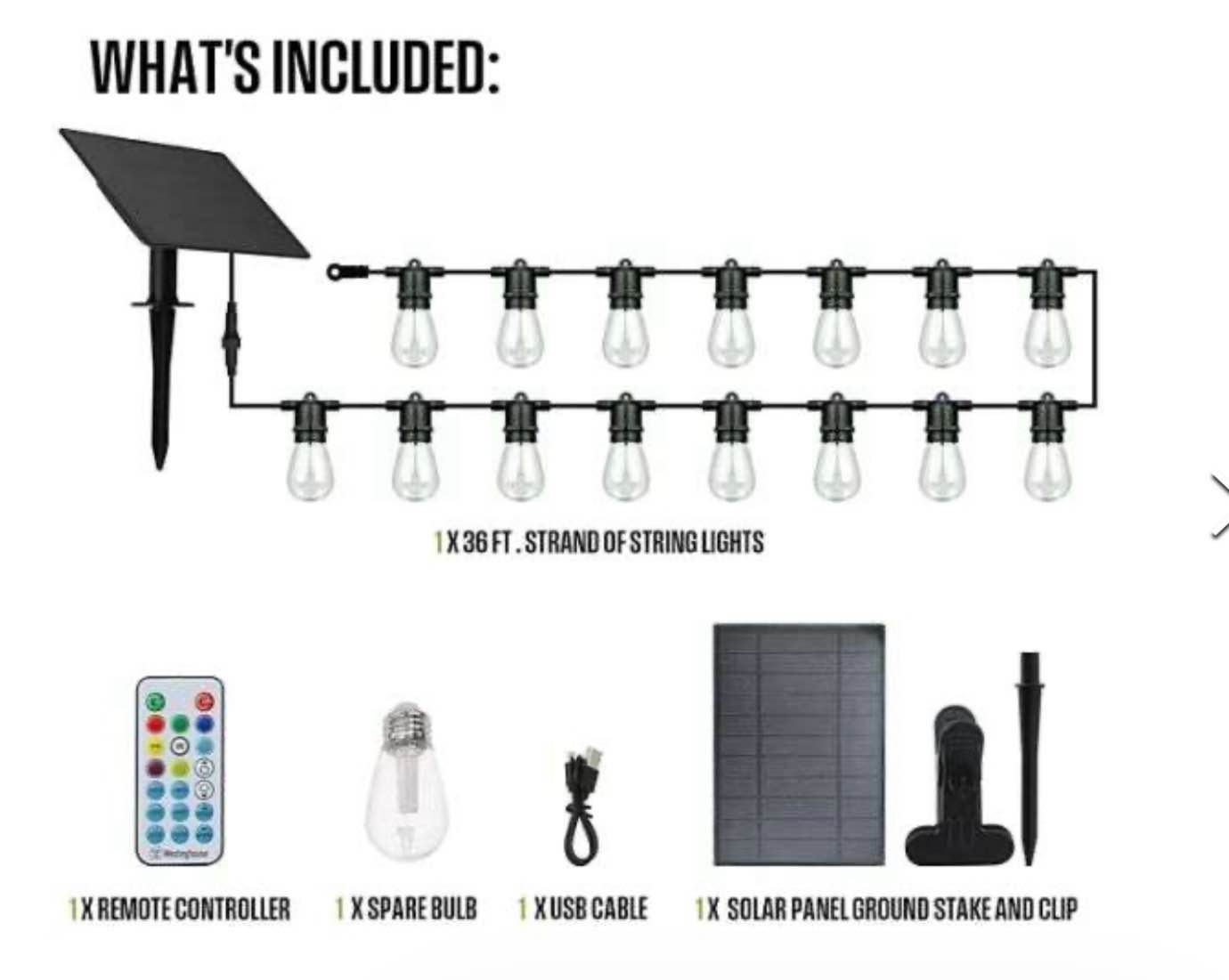  Westinghouse Solar String Lights