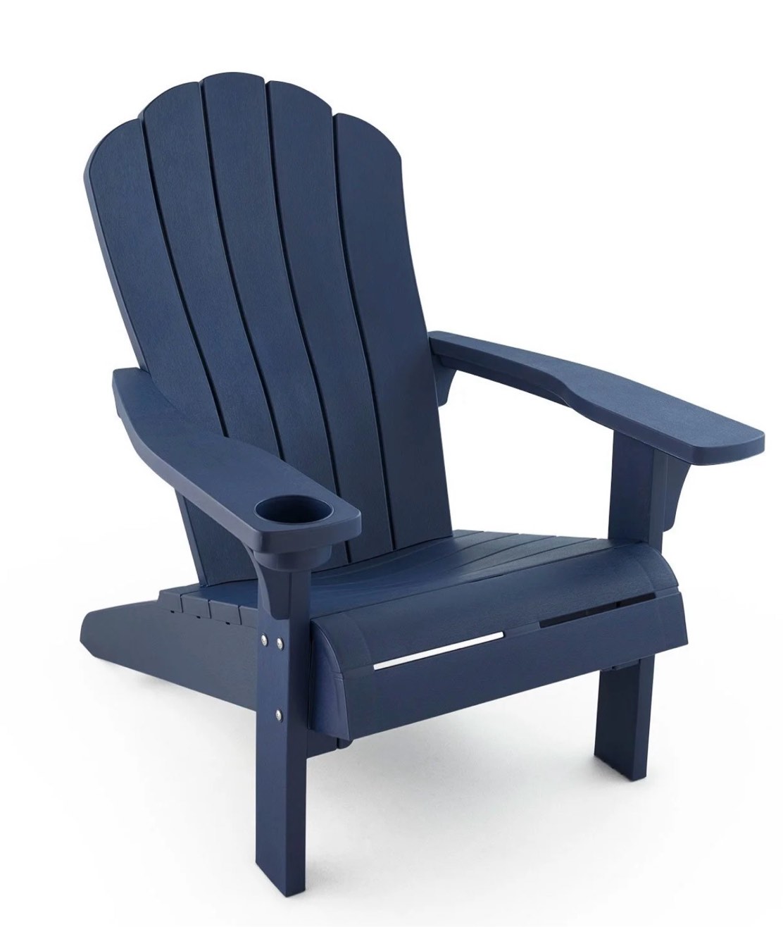 Keter Everest Adirondack Chair with Integrated Cupholder