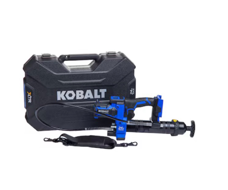  kobalt 24-volt grease gun