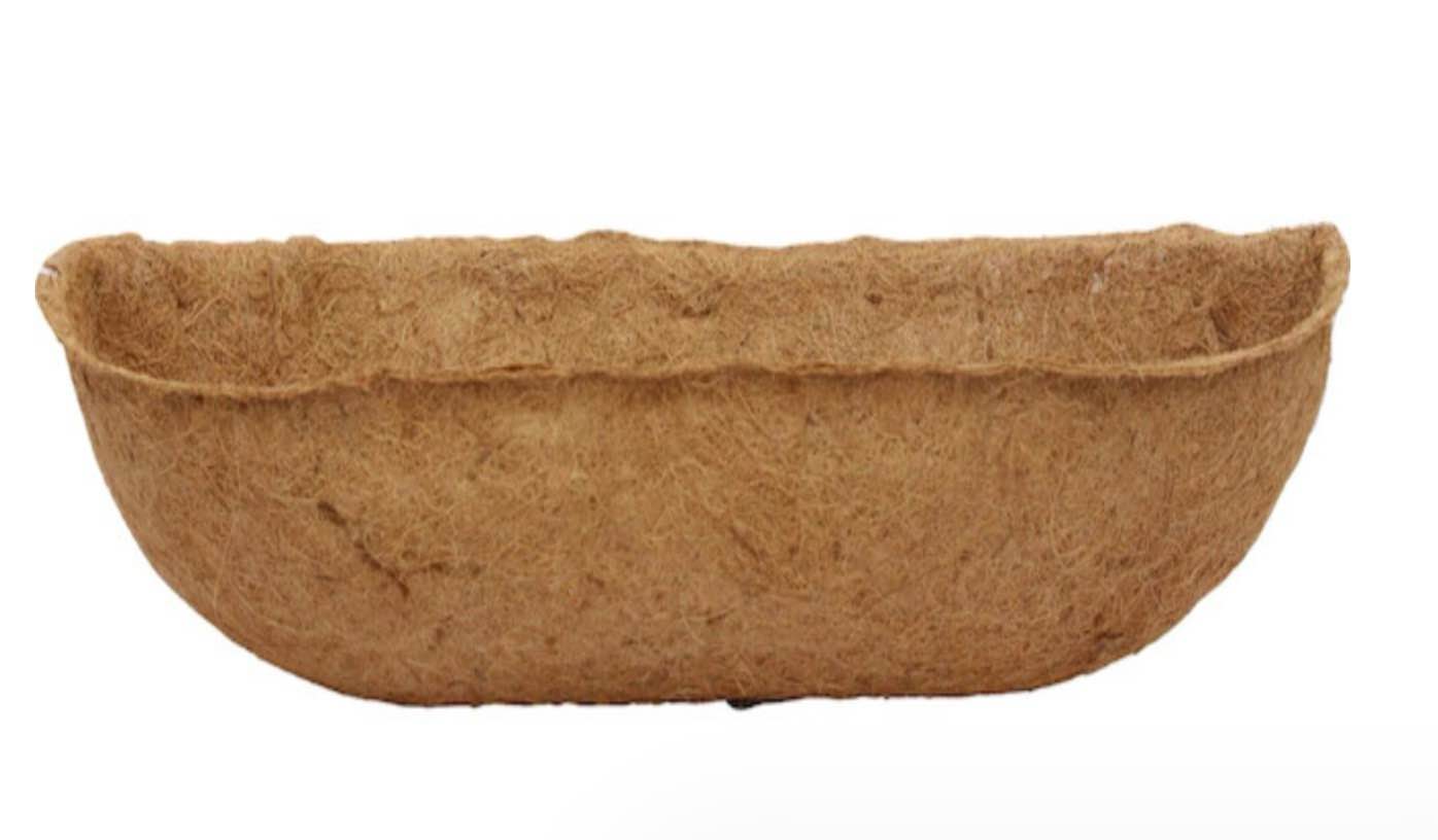 Style Selections 30" x 7" x 7" Coconut Fiber Basket Liner - LWP008 - NEW