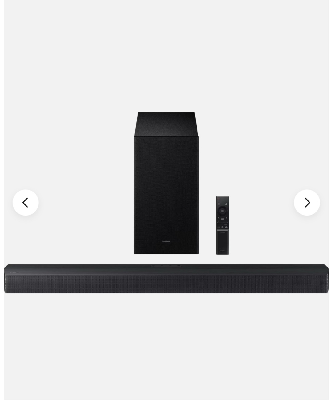 Samsung - B-series 3.1 Ch DTS Virtual:X Soundbar - Black