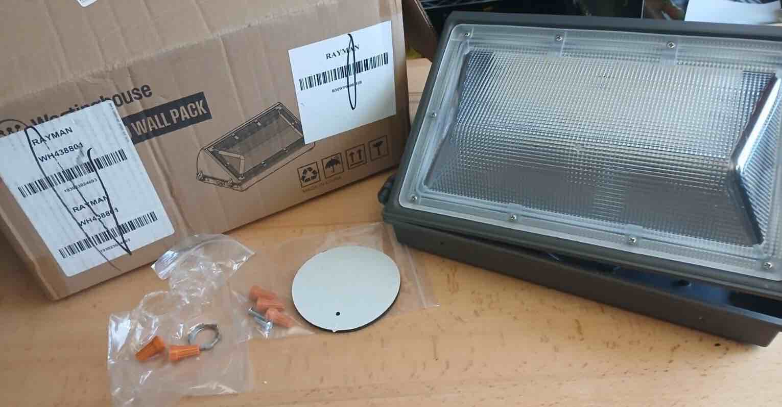 westinghouse 8000 lumen led wall pack light