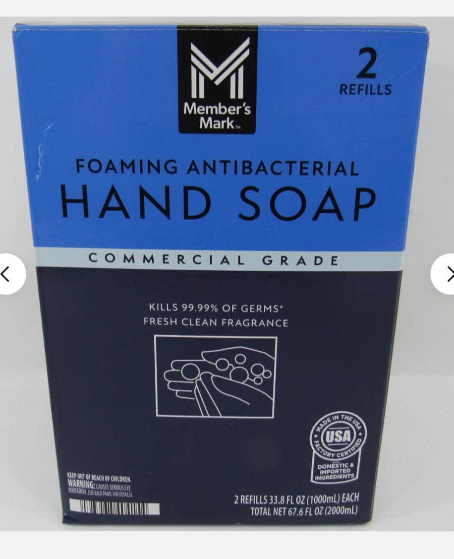 Member's Mark Commercial Antibacter. Foaming Hand Soap (2 pk.)