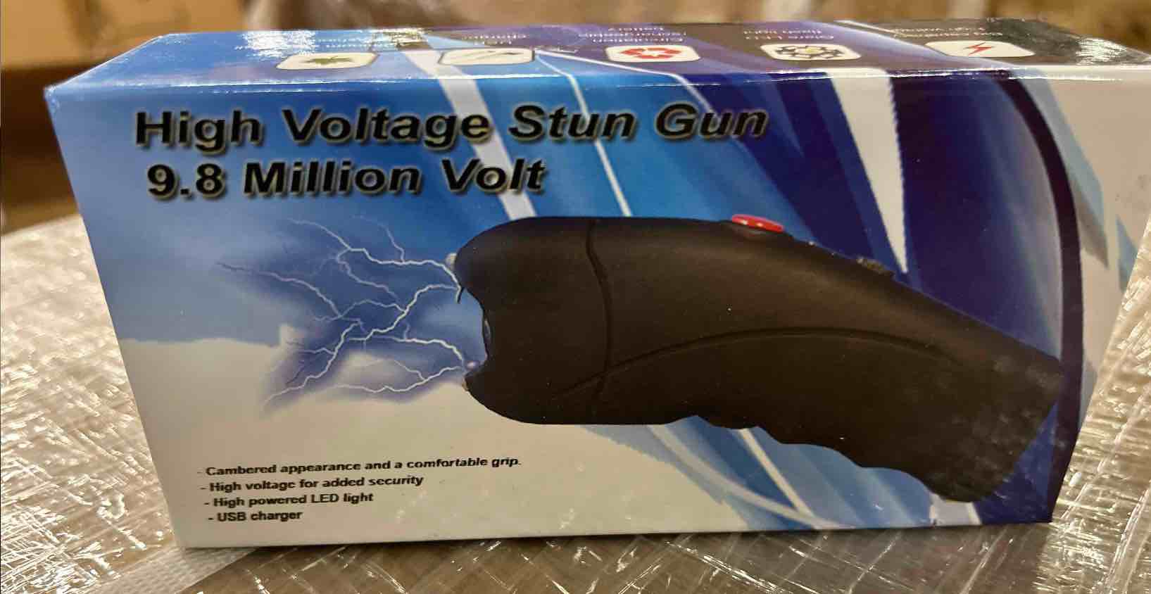 High Voltage Stun Gun 9.8 Million Volt