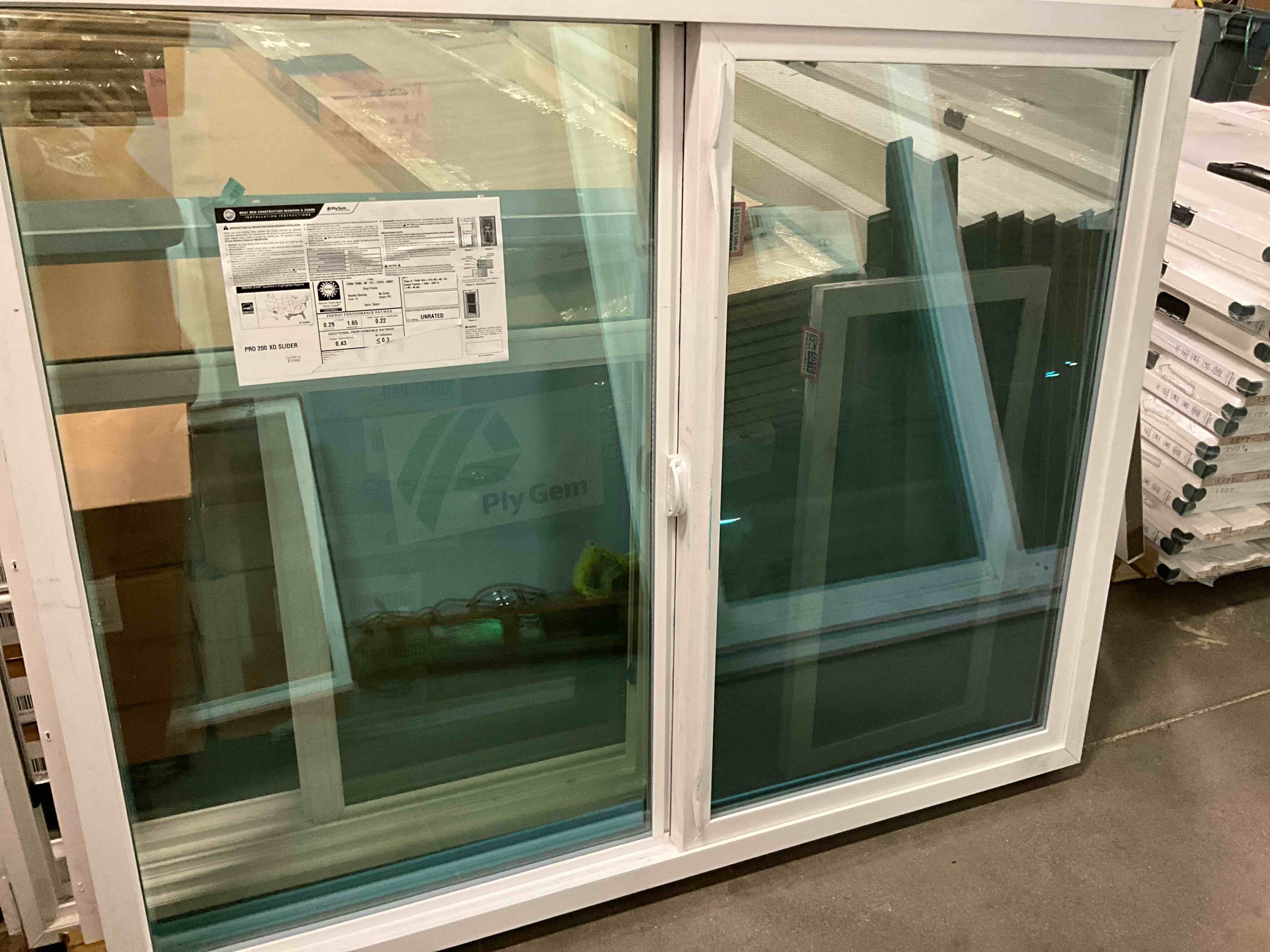 Fixed Window  Size 50 L x 62 W White