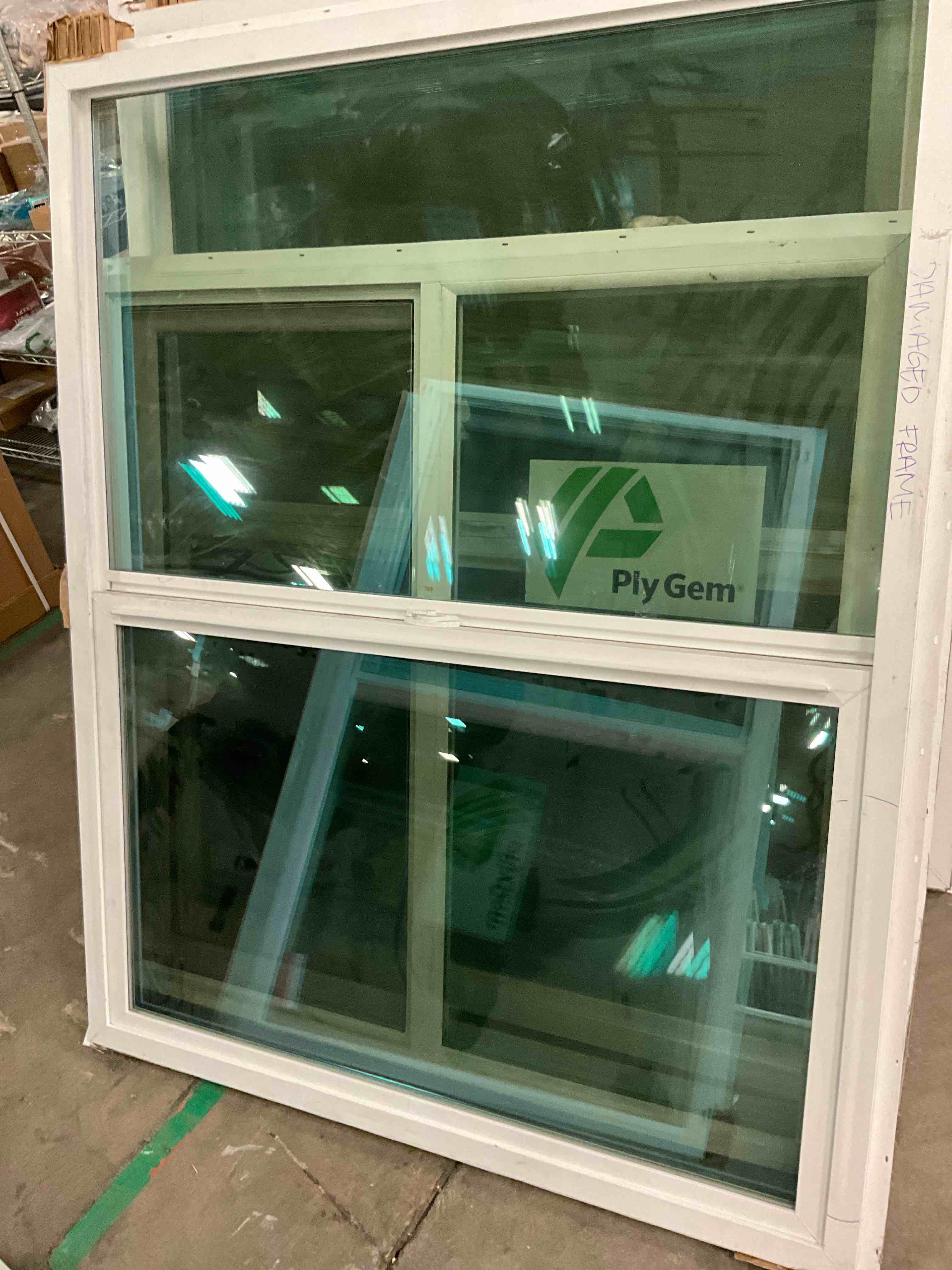 Fixed window Size 62L x 49W White