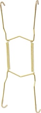 E-z Handy Helpers Brass Plate Hanger / Holder Nip