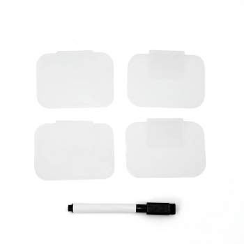 Assortment Box Lot of Dry Erase Bin Clips 