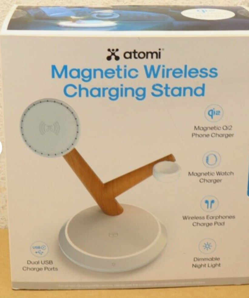 Atomi Qi2 Magnetic Wireless Charging Stand
