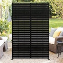 metal privacy Screen fence panel - freestanding outdoor privacy