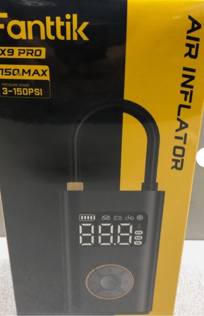 Fanttik X9 Pro Air Inflator 150psi Max