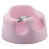 Bumbo Baby Infant Soft Foam Floor Booster Seat with Adjustable Harness, Cradle Pink
