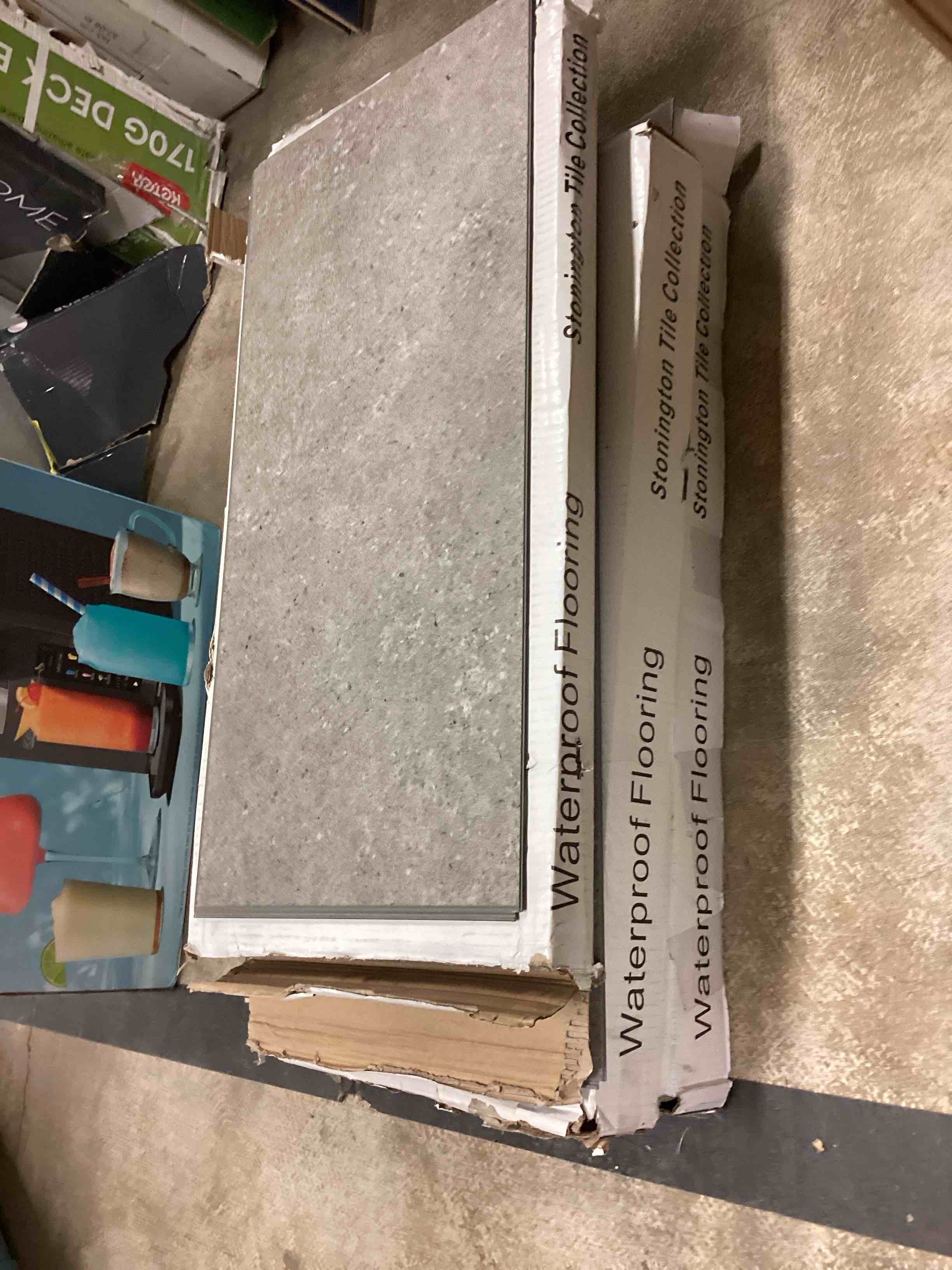 vinyl 12x24  color  Durham  cover 50 sq ft. (pick up  3 boxes )