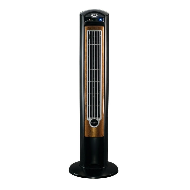 Lasko 42" Wind Curve 3-Speed Oscillating Remote Controlled Tower Fan with Ionizer, T42950