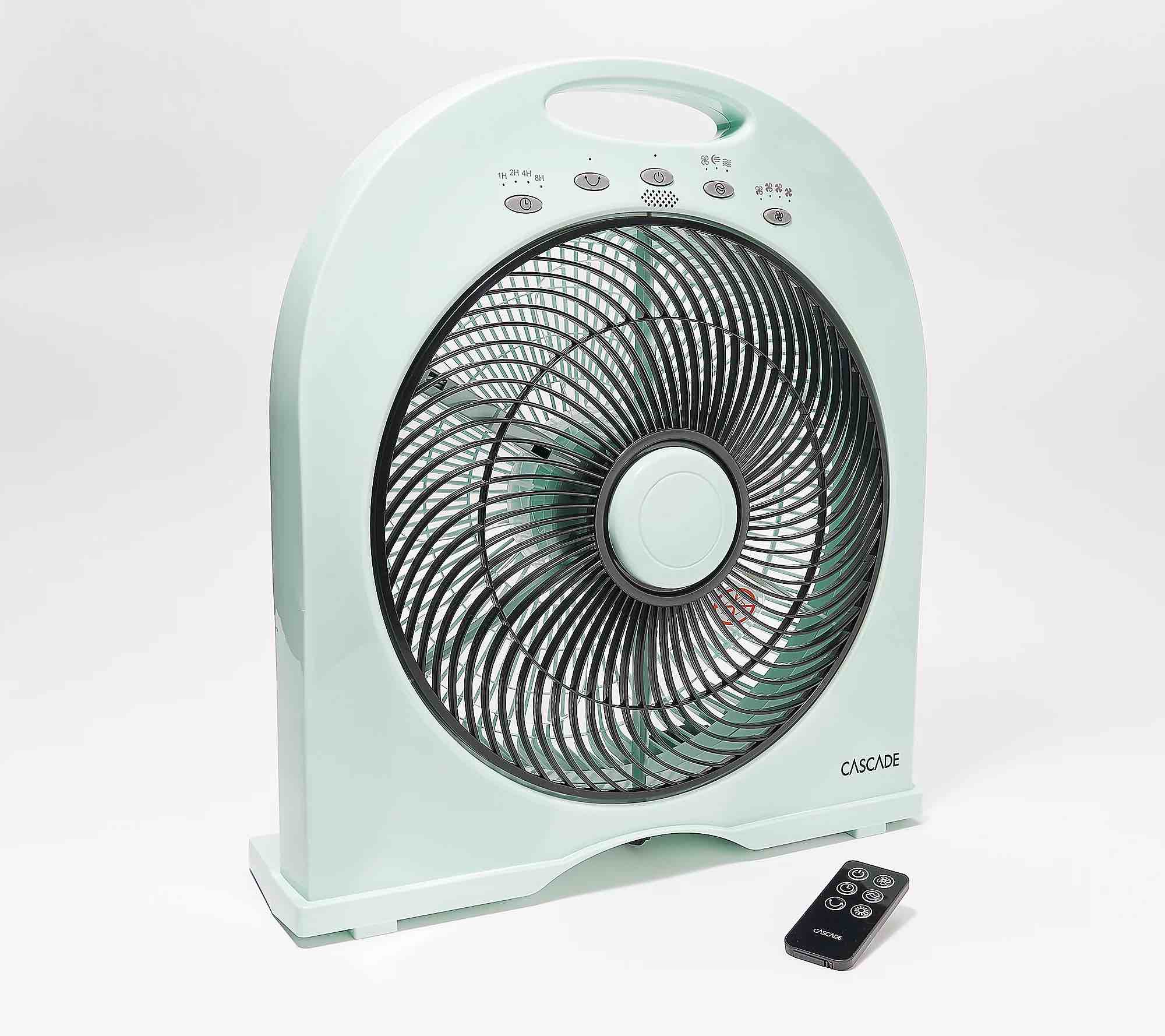 CASCADE CAPRI 12" PORTABLE 4-SPEED COOLING FAN (It's a guide to connect)