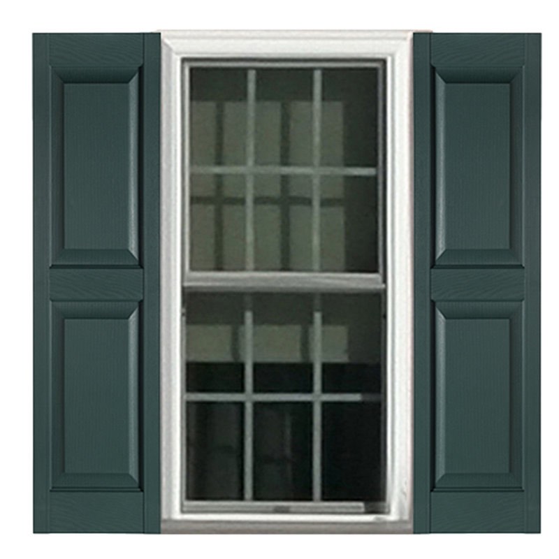 premier Raised panel shutters ( set of 2)Green
