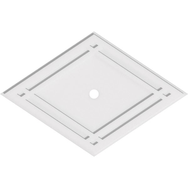 40 W x 26 5/8 H x 2  ID x 14 C x 1 P Diamond Architectural grade