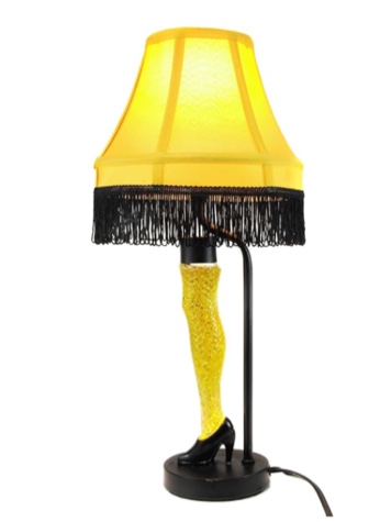A Christmas Story 20" Glitter Motion Leg Lamp
