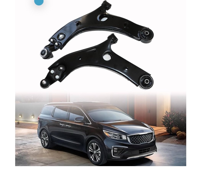 GXARTS Lower Front Left and Right Control Arm with Ball Joint 54501-A9100 54501-A9200 Compatible With KIA Sedona 3.3L 2015 2016 2017 2018 2019 2020 2021