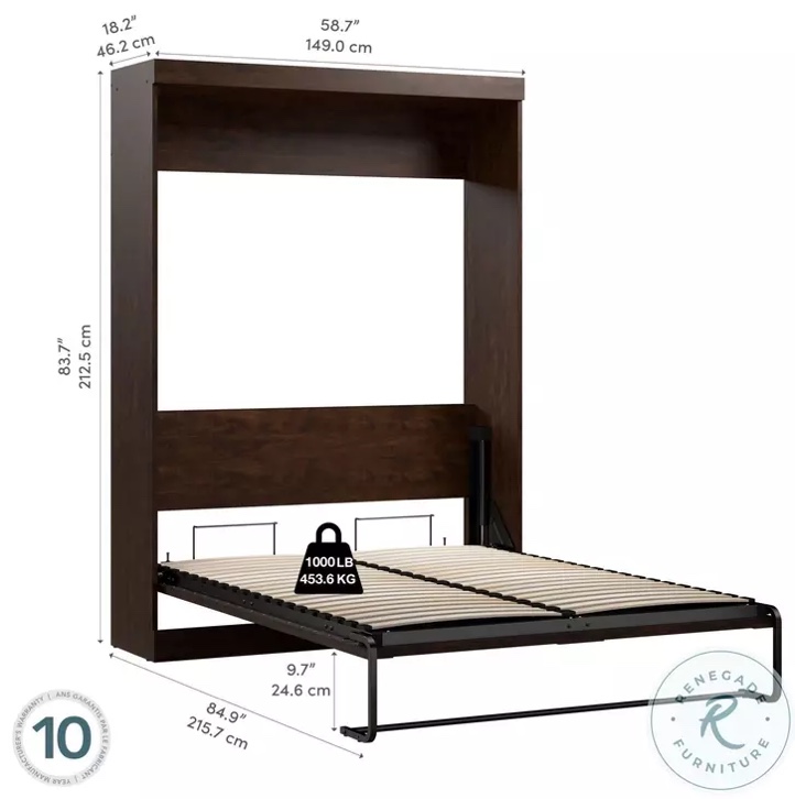 Wall bed Queen ( 3 box to pick up)