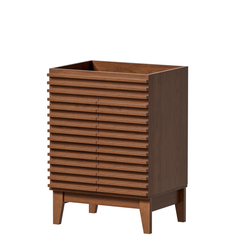 24 Lafayette,mid- century Lafayette cabinet with 2 soft closing