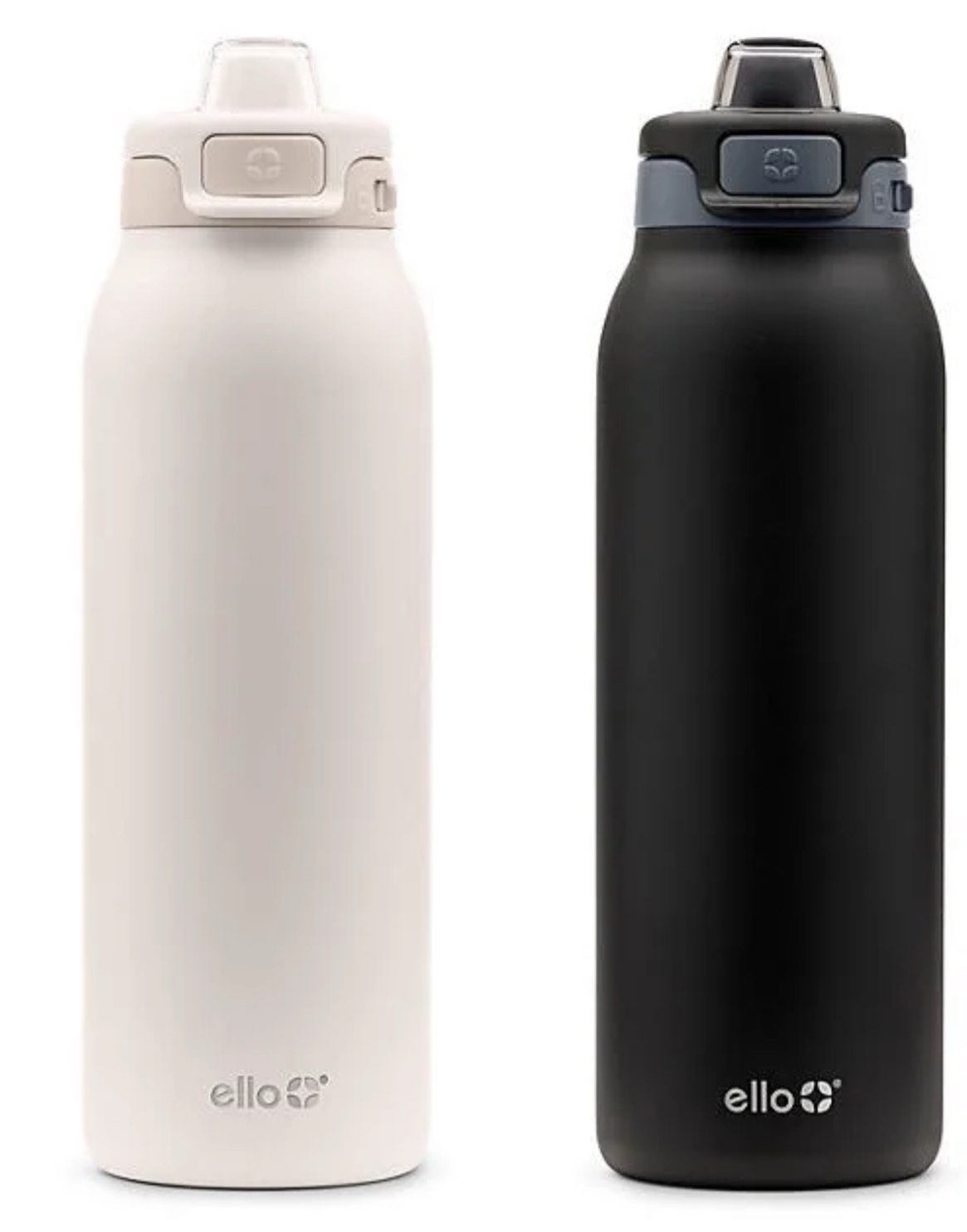 Ello Pop & Fill 32oz. 2-Pack Stainless Steel Water Bottle with QuickFill Technology