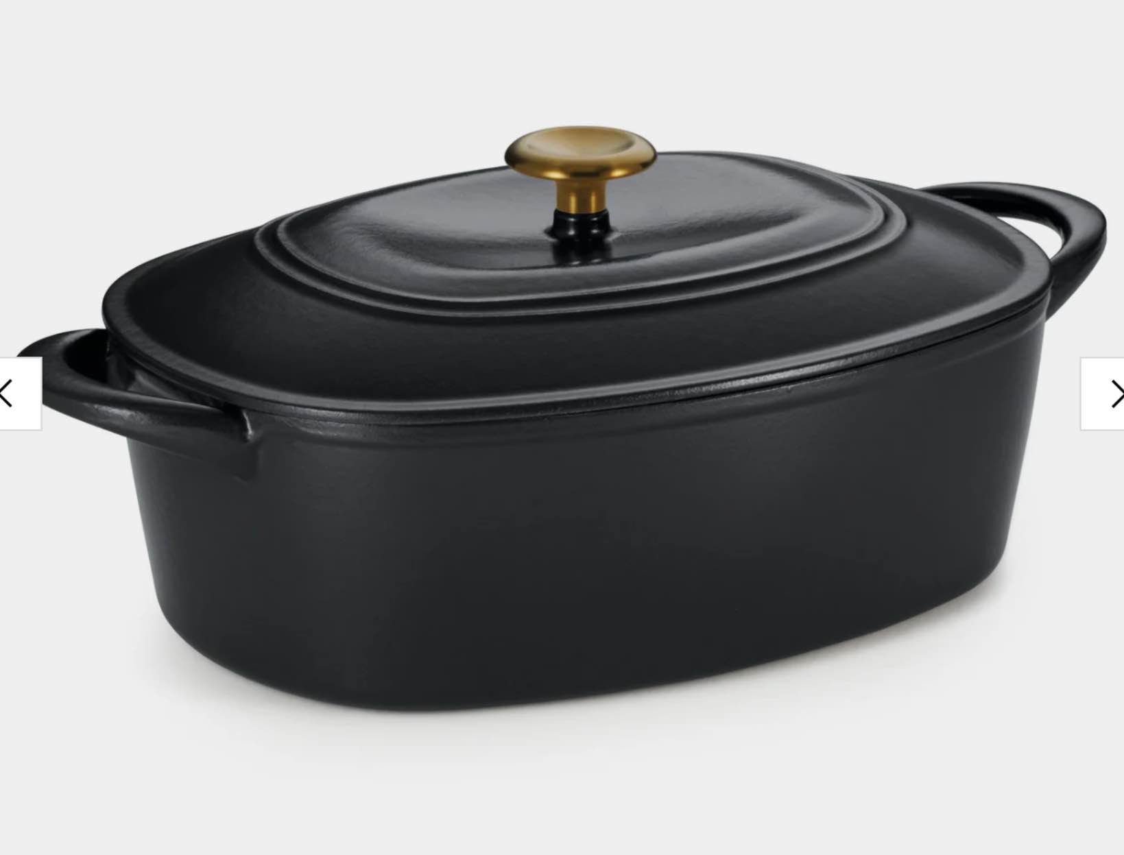 7 quart oval enameled cast iron dutch oven