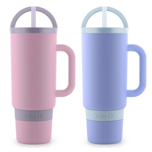 Ello Port 40-oz. Stainless Steel Tumbler with Handle, 2-Pack
