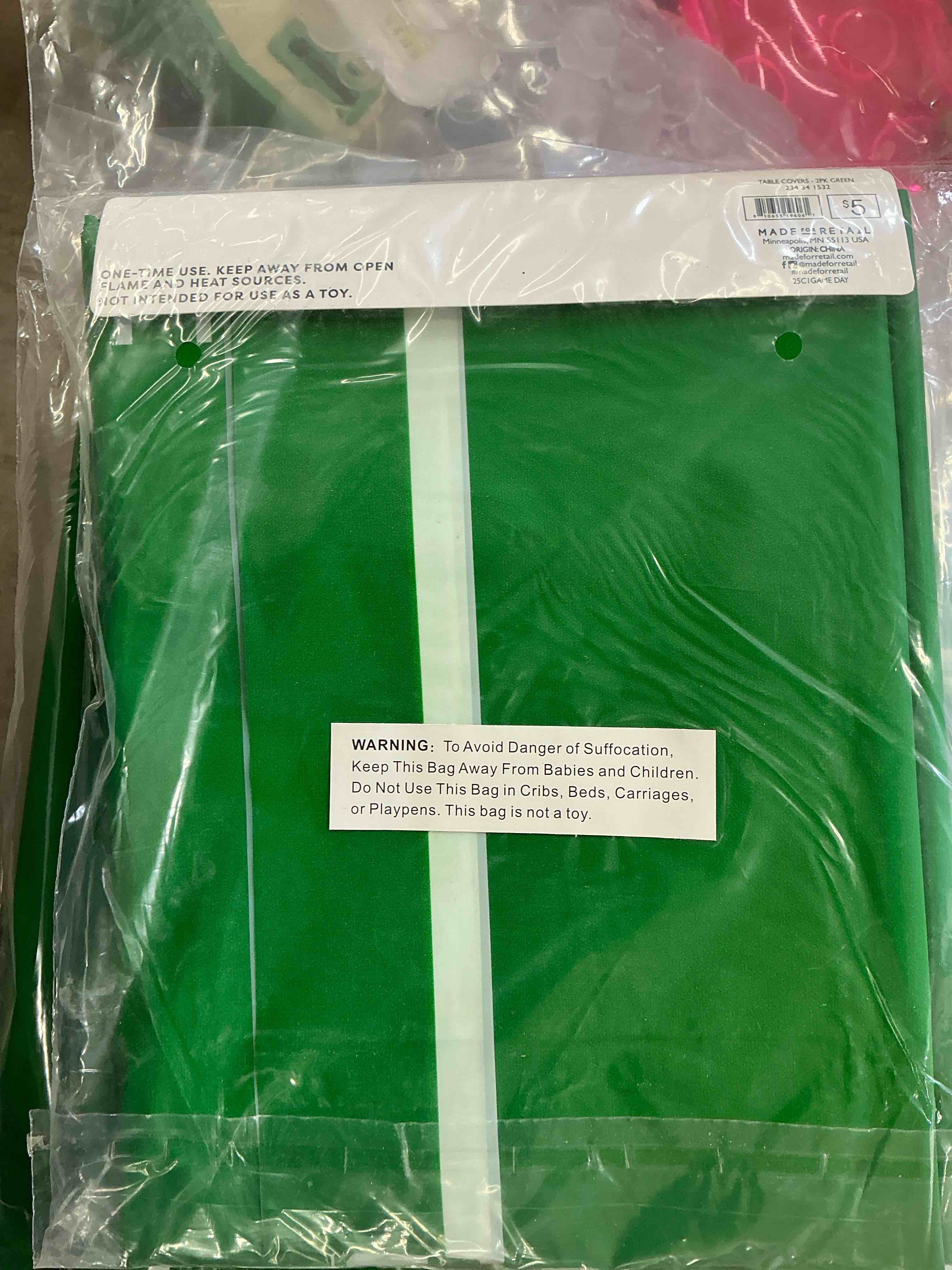2pk Table Cloth Set (7 pieces)