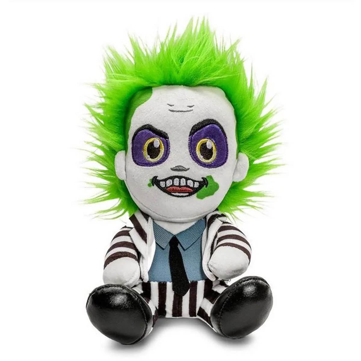 NECA Phunny Kidrobot Beetlejuice Striped Suit Plush Figure