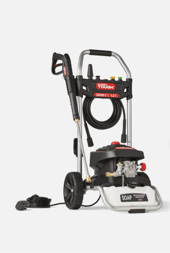 Hyper Tough 2000 PSI, 13 Amps 1.2GPM Electric Pressure Washer
