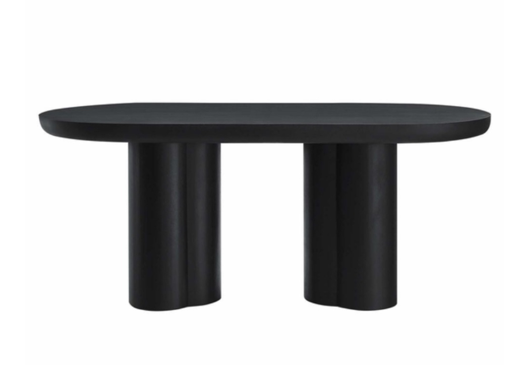 Products similar image ,Round black glass table